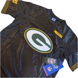 Green Bay Packers Official Team‎ Apparel Jersey Boy's Size Medium 10-12